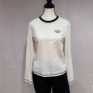 White Long Sleeve Tee